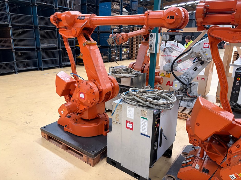 2007 ABB RB4000 M2004 6-Axis Long Reach Robot