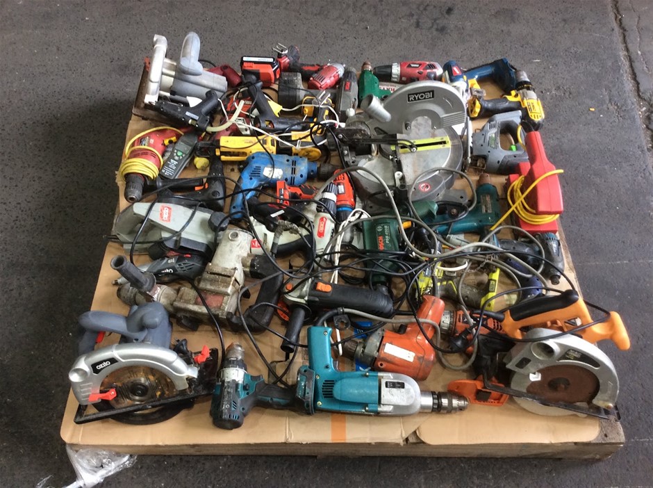 Mixed Brands Power Tools Assortment