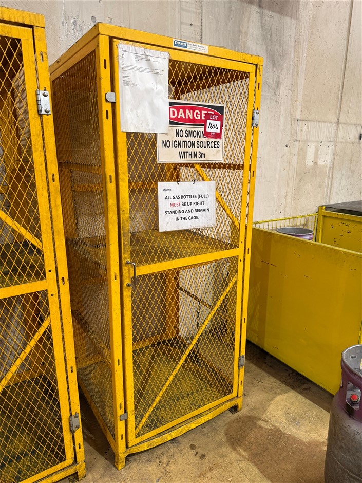PRATT Gas Bottle Storage Cage