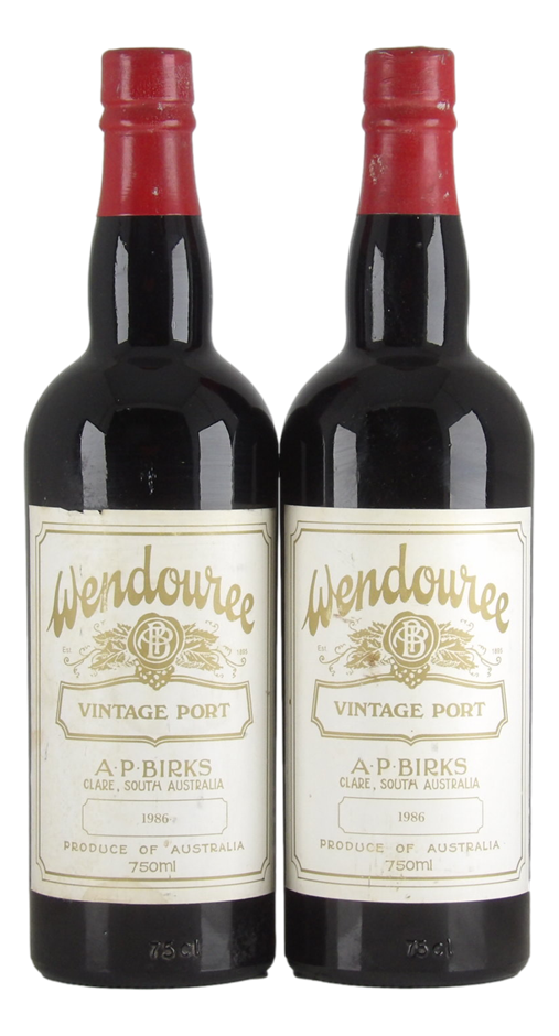 Wendouree AP Birks 1986 Vintage Port (2x 750mL)
