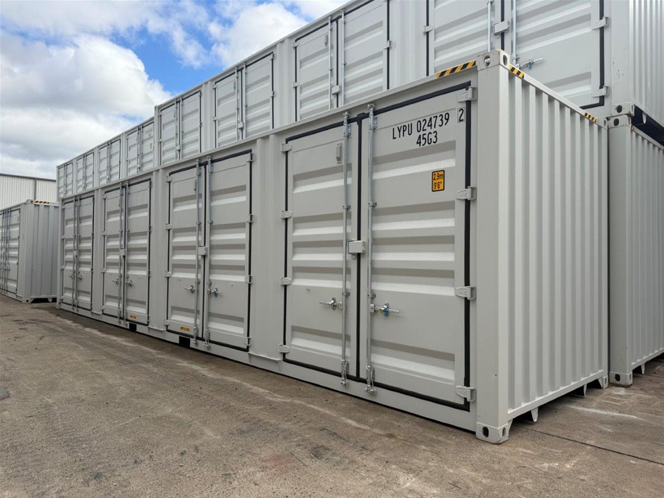 Portable Buildings, Containers, Workbenches, & Gates Auction
