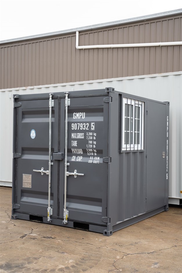8FT Charcoal Storage Container