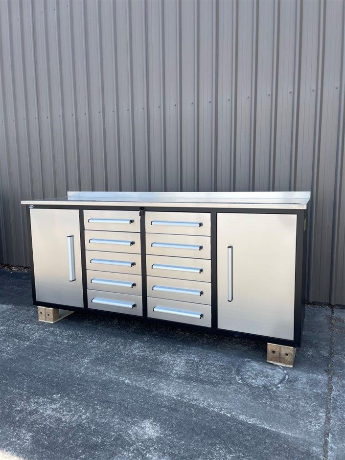 10 Drawer 7FT Workbench