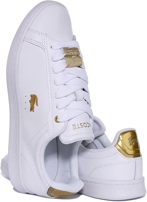 Lacoste Womens Carnaby Pro Court Sneakers White UK 4/AU 6