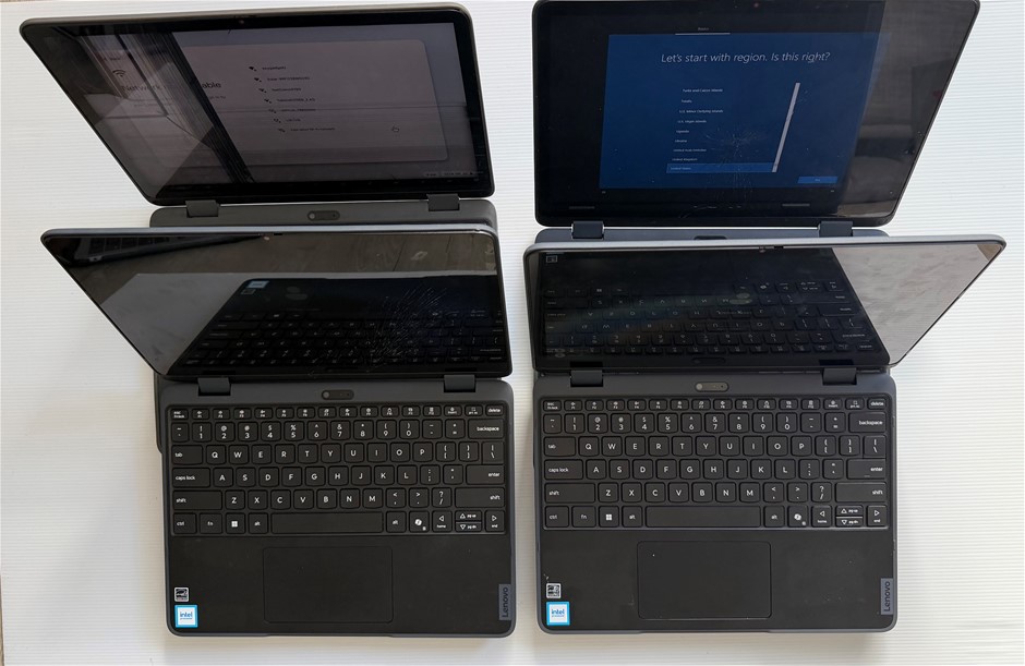 Lenovo 500w 2-in-1 Gen 5 / 500w Yoga Gen 4 - For Parts (Lot of 4)