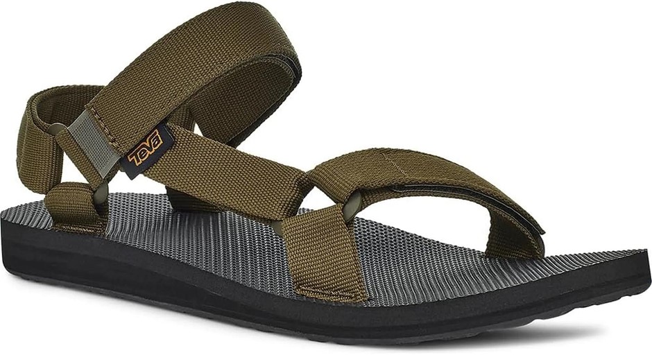 TEVA Men's Original Universal Sandals, Size US11, Dark Olive (DOL), 1004006
