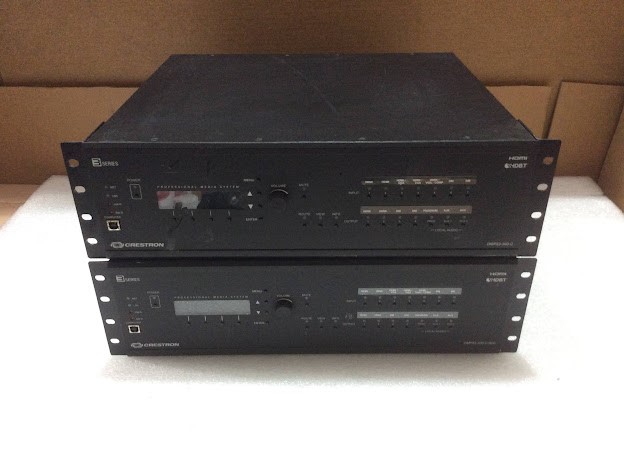 Crestron DMPS3-300-C-AEC & DMPS3-300-C Digital Media System Lot Of 2