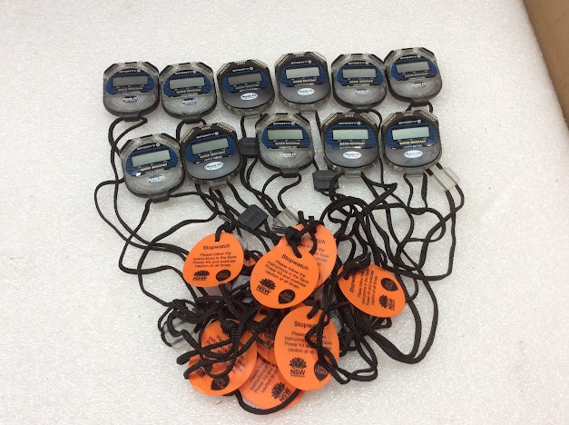 Aussie Fit Sport Science Stopwatch (Lot of 11)