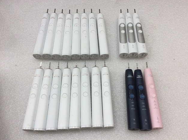 Philips Sonicare Mixed Electric Toothbrush Handles Lot Of 22