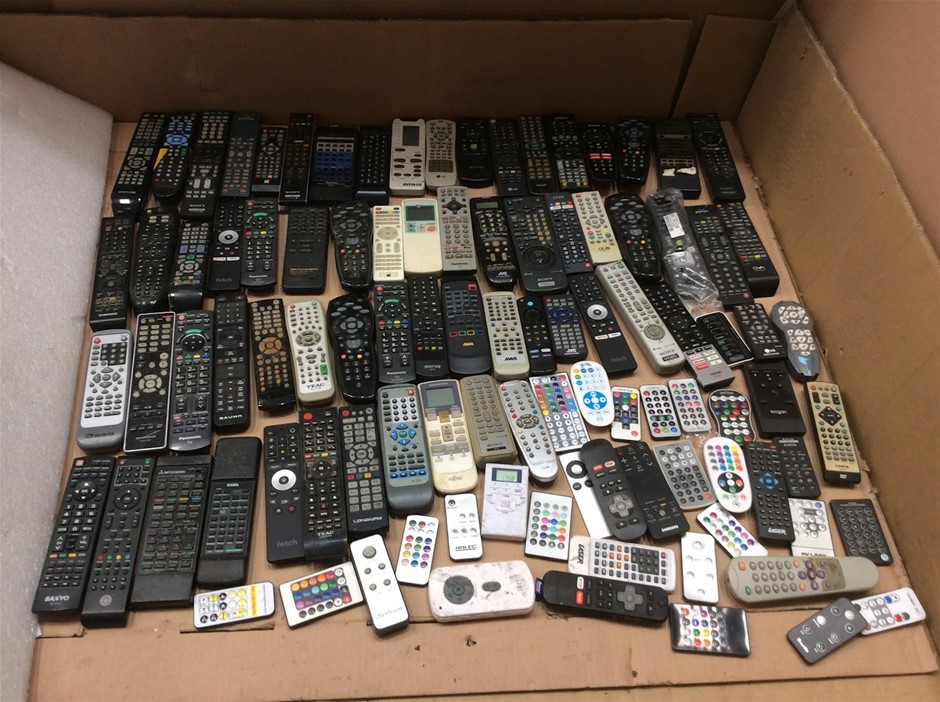 Mixed Brand Remote Controls Lot