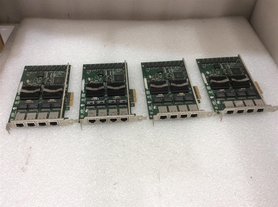 Intel PRO/1000 PT Quad Port Gigabit Network Cards (Lot of 4)