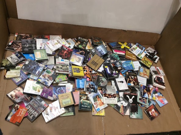Mixed Assorted DVD / VCD / CD Movies