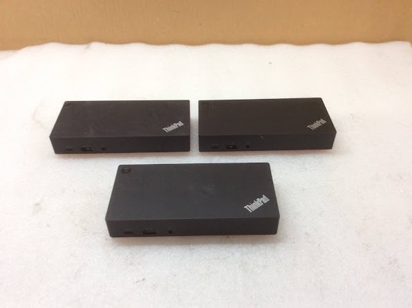 Lenovo ThinkPad USB-C Dock Gen 2 LDC-G2 Docking Station (Lot of 3)