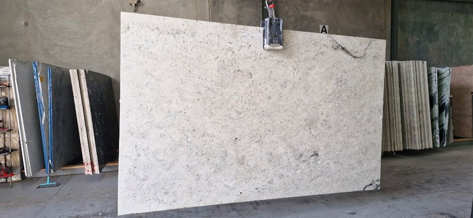 Granite Stone Slabs Colonial White POLISHED (INDIA)