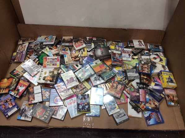 Mixed Assorted DVD / VCD / CD Movies