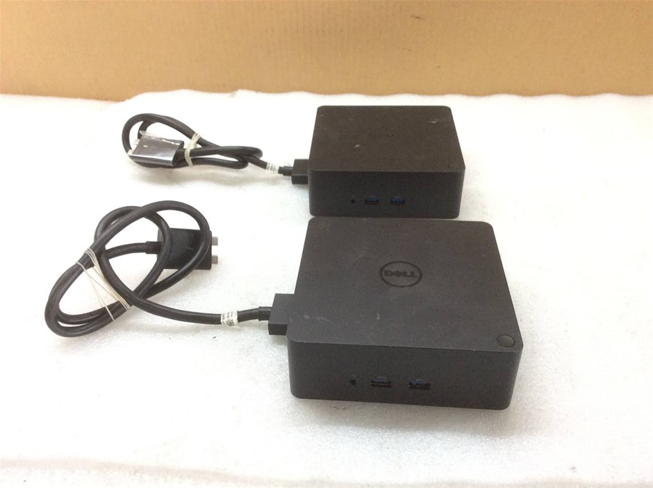Dell K16A001 USB-C Docking Station (Lot of 2)