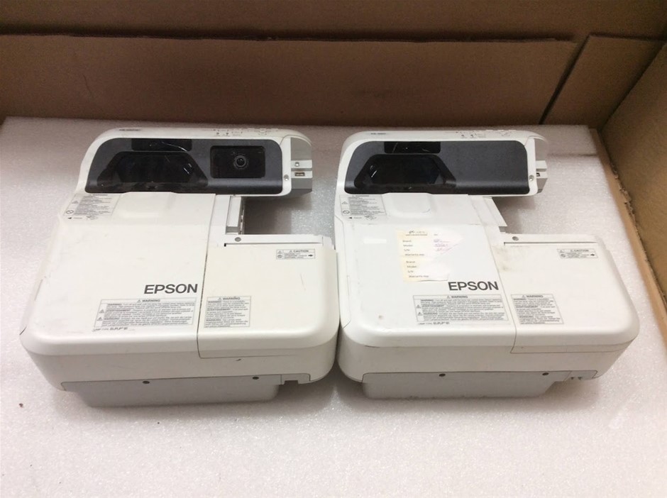 Epson EB-680 and EB-695Wi LCD Projector (Lot of 2)