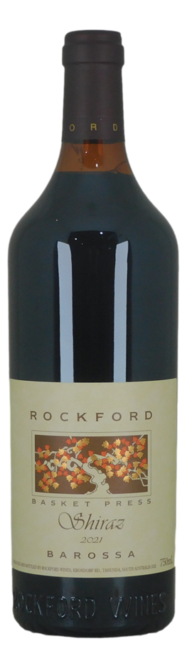 Rockford Basket Press Shiraz 2021 (1x 750mL), Barossa.