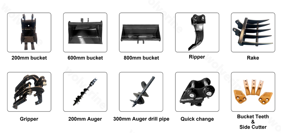 Unused 2026 Excavator Attachments