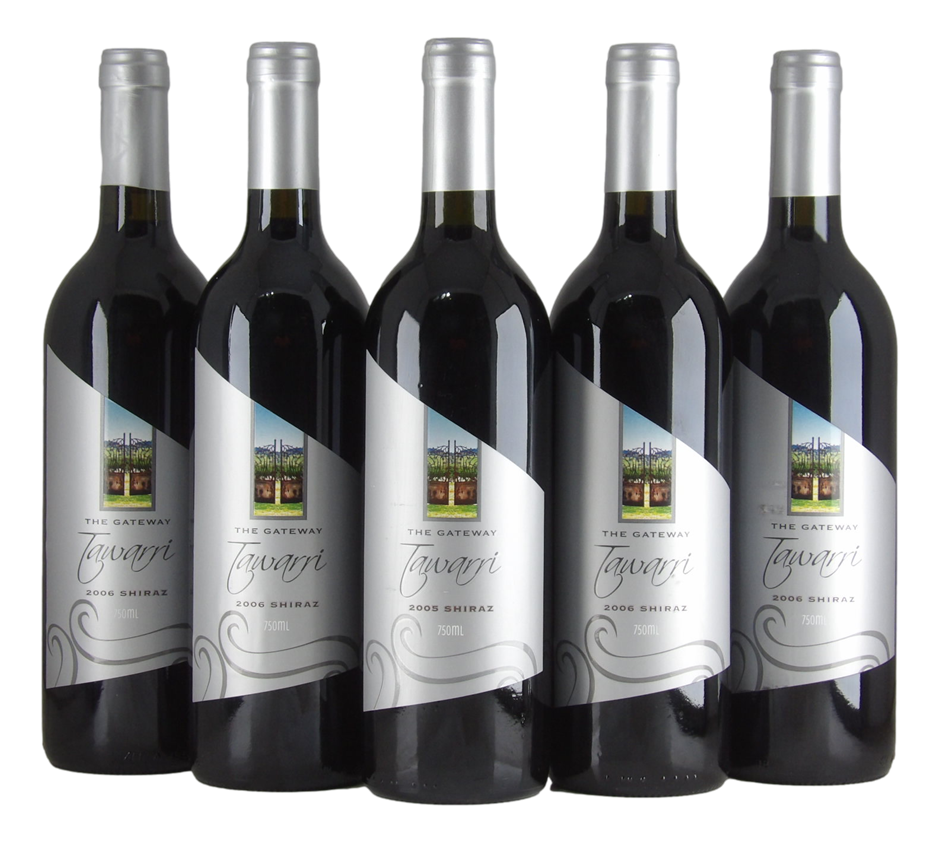 Tawarri The Gateway Shiraz 2005/06 (5x 750mL) Hunter Valley