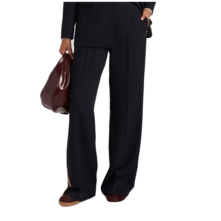 SABA Women's Knit Twill Pant, Size 12, Black, AG25609. Buyers Note - Disco