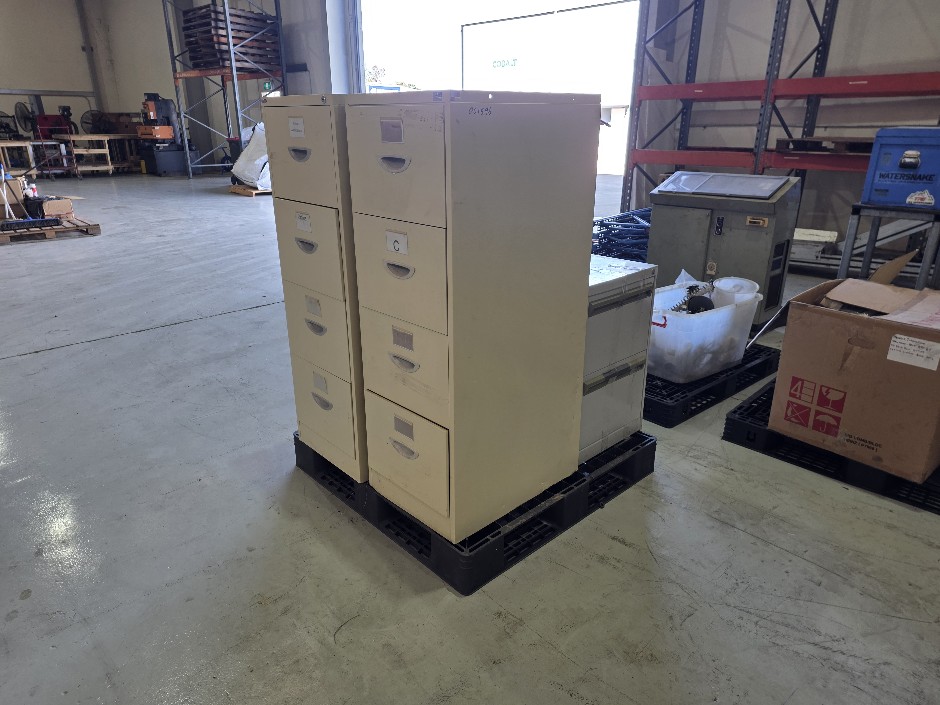 3 x Filing Cabinet