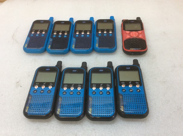 Vtech KidiGear Walkie Talkies (Lot of 9)