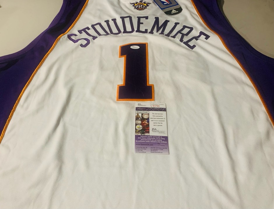 Amar'e Stoudemire signed Jersey - Phoenix suns - JSA authentication