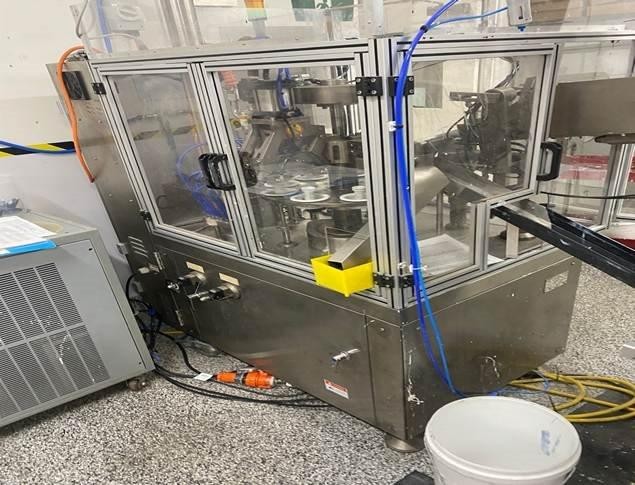 Automatic Tube Filling and Sealing Machine - Unused in Crate