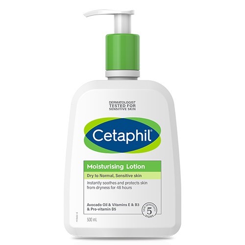 2 x CETAPHIL Moisturising Lotion, 1L. N.B: 1 x damaged/missing pump.