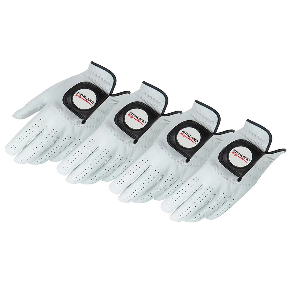 SIGNATURE 4pk Left Hand Golf Glove, Large.