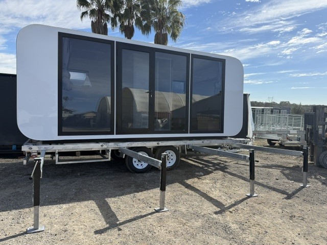 Studio / Portable Building on Wheels (Unused - 2026)