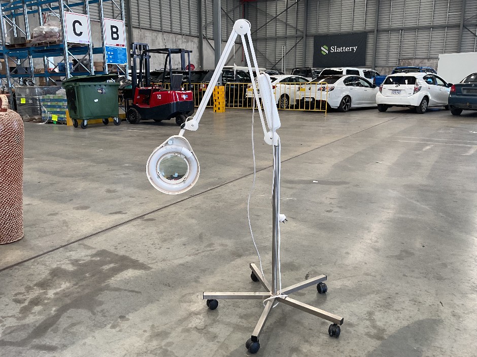 <p>Luxo magnifying lamp</p>