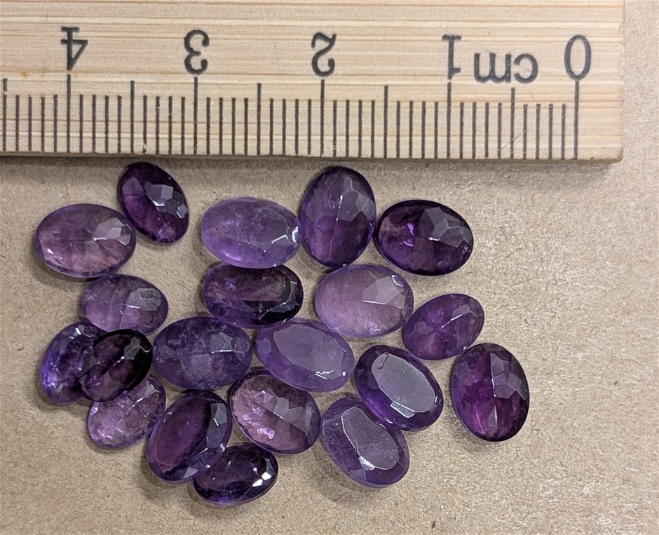 20 Carats Amethyst Gemstones