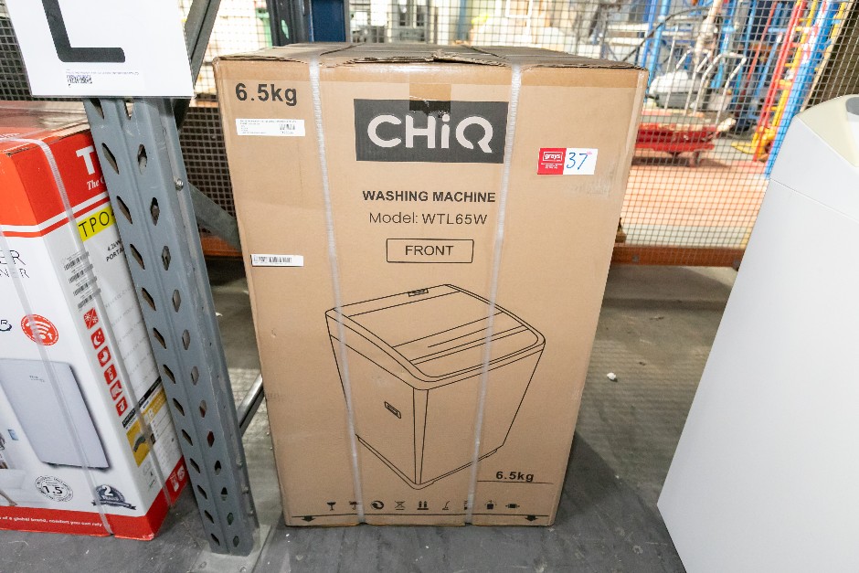 CHIQ WTL65W Top Load Washing Machine In Box Unopen