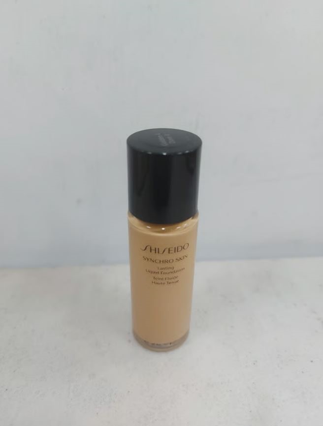 Shiseido Lasting Liquid Foundation Shade Golden 4 Model SH13132T 5 Testers