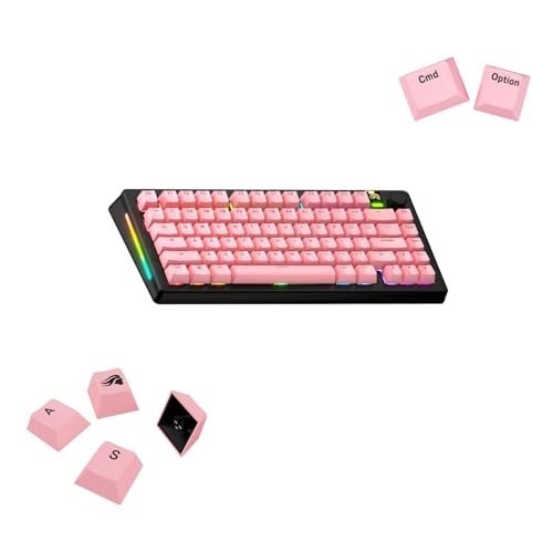 GLORIOUS Gaming - GPBT Basics (PBT Keycaps), Potion Pink, No Fade Dye-Subli