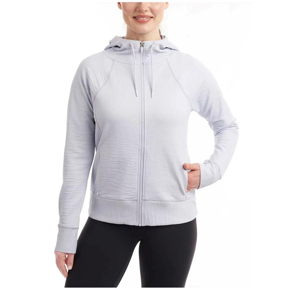 SIGNATURE Women's Ottoman Active Jacket, Size XL, Blue. Buyers Note - Disc
