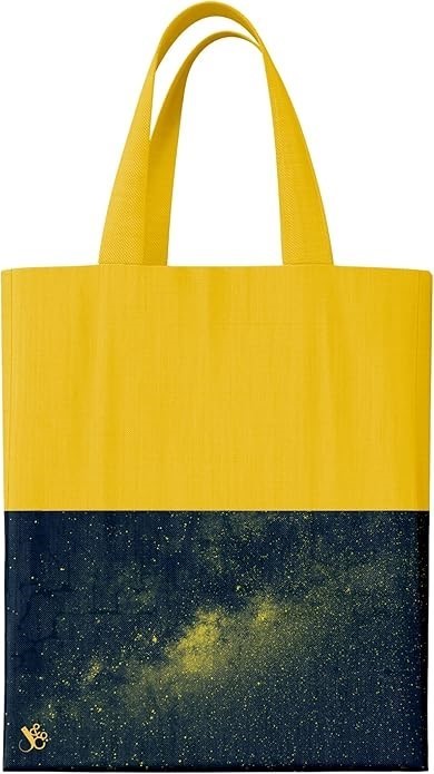 JUMBLE & CO Bits & Bobs Tote Bag - Dates & Dreams Yellow. Buyers Note - Di