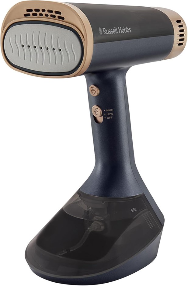 RUSSELL HOBBS Supreme VacuSteam Handheld Steamer, RHC2855. NB: Used