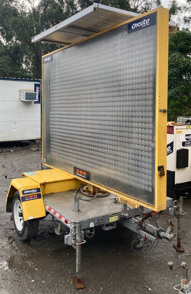 2013 Bartco VM-C-5C-ASM Variable Message Sign - C-Size - Colour - Newcastle