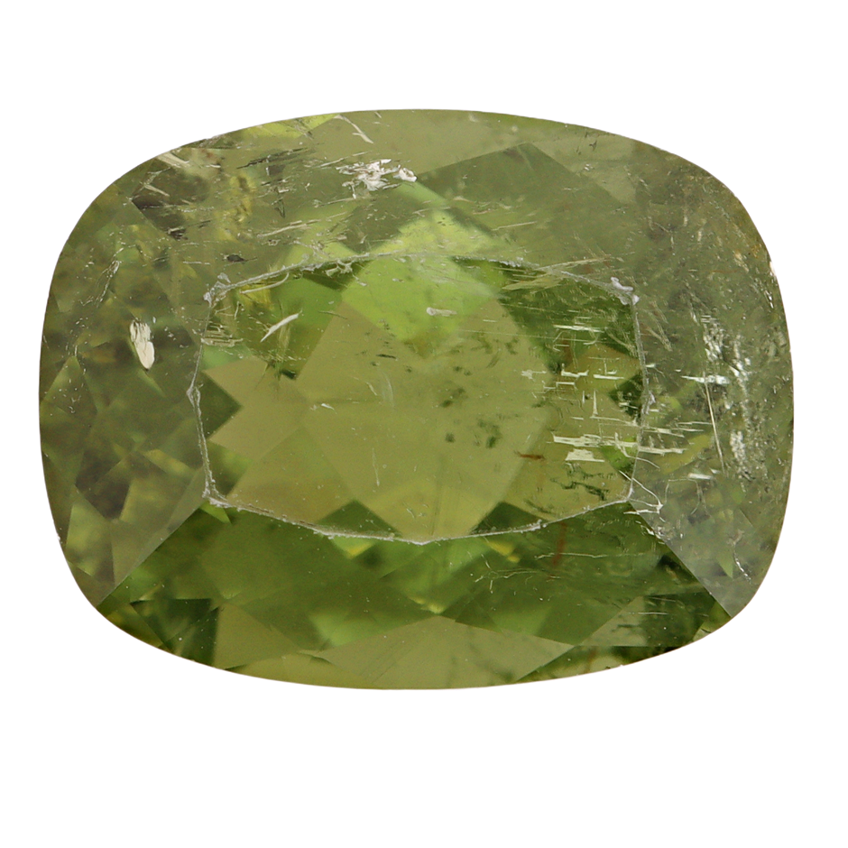 3.67 Carats Green Tourmaline