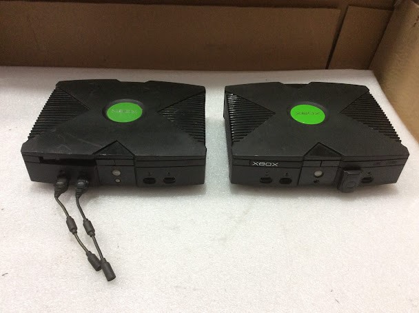 Microsoft Xbox Video Game System (Lot of 2)