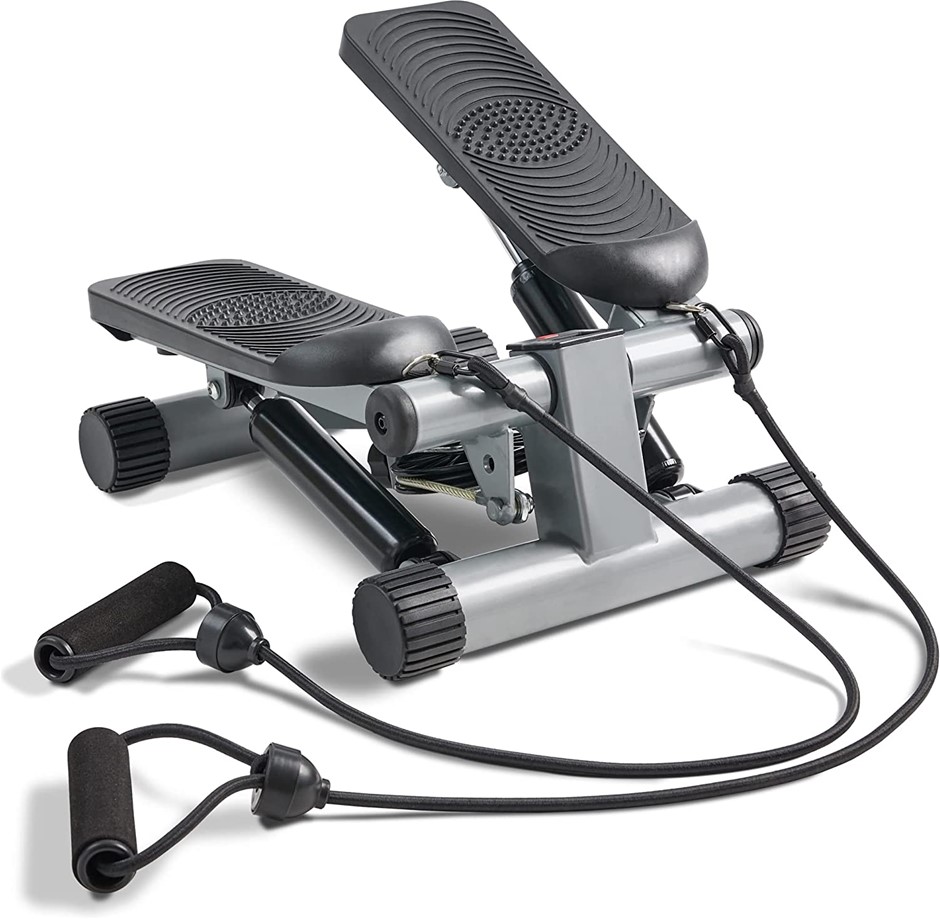 SUNNY HEALTH & FITNESS Mini Stepper Stair Stepper Exercise Equipment with R