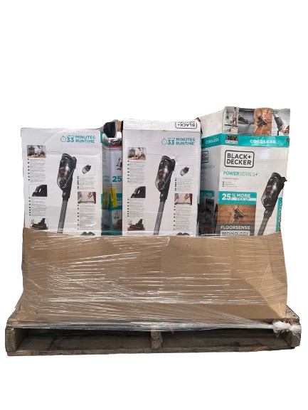 16 x BLACK+DECKER Power Series+ 18V Cordless Stick Vaccum, 1.5AH, BHFEA515J