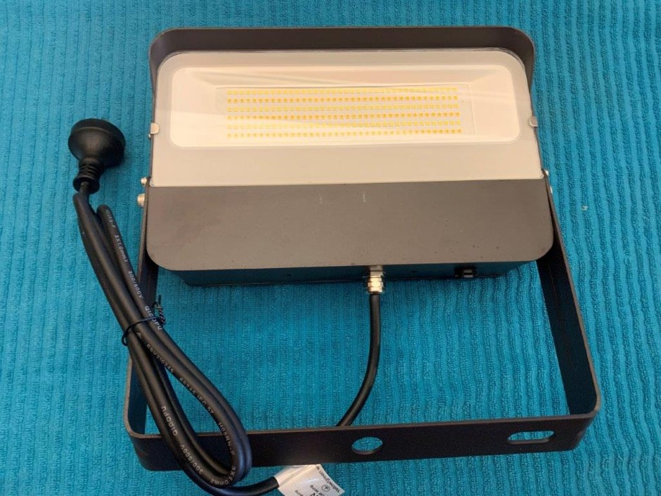 2 x Gulite LED Flood Lights, 80W (Unused)
