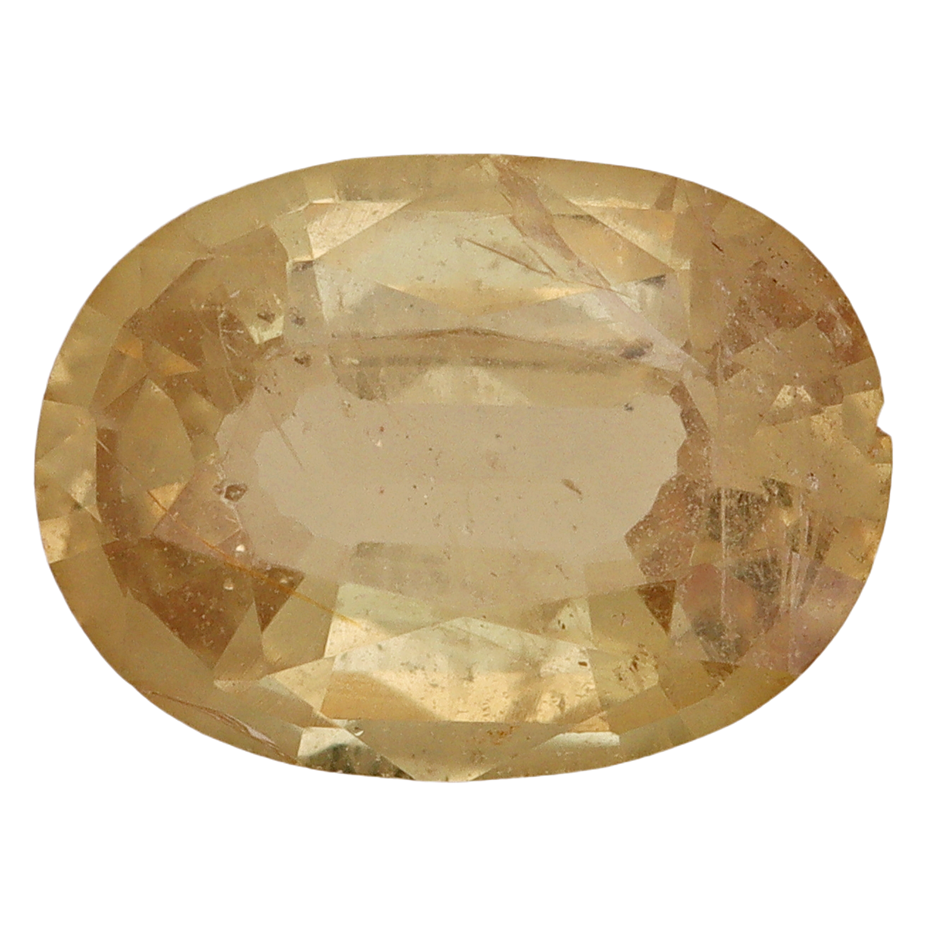 1.04 Carats Light Yellow Sapphire