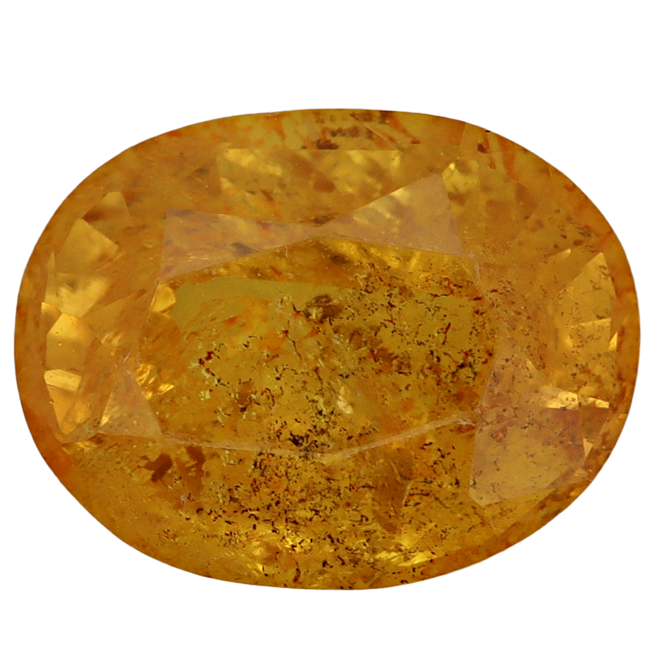 1.47 Carats Orange Yellow Sapphire