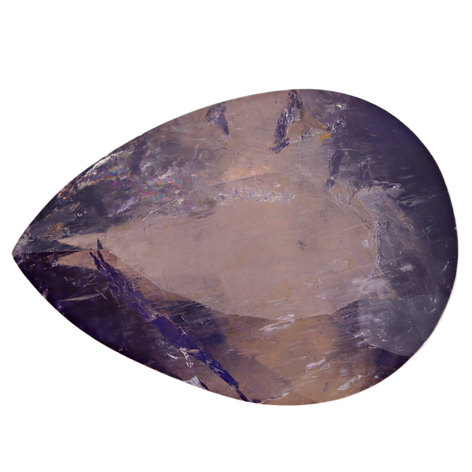 5.51 Carats Purple Yellow Iolite