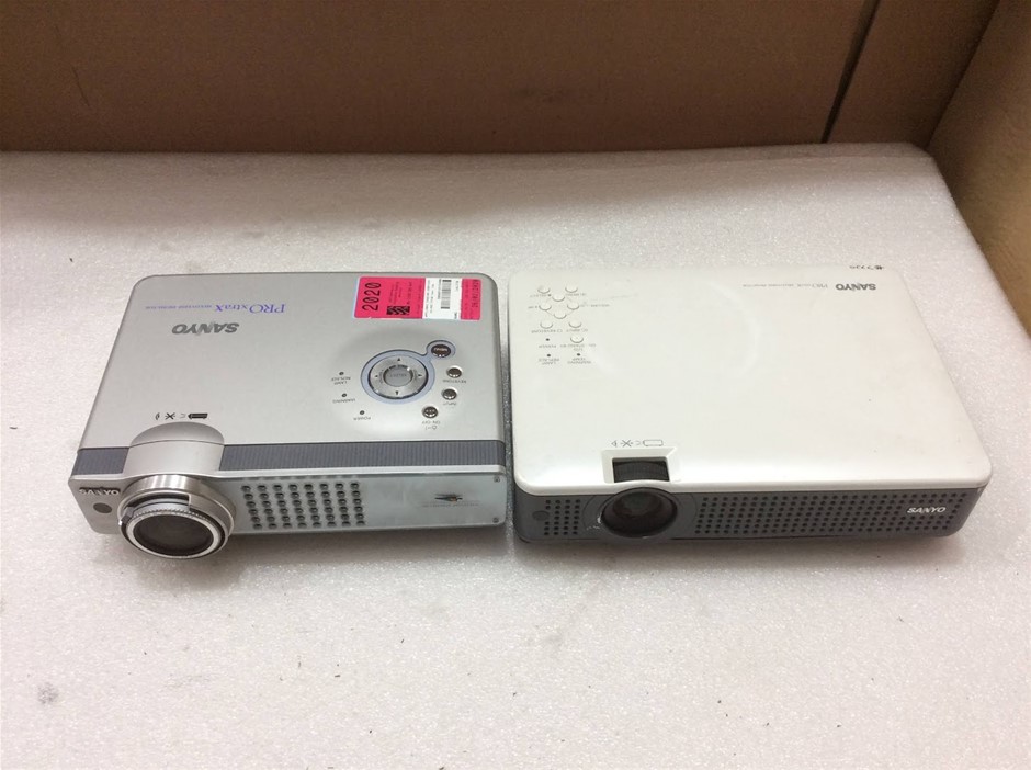 Sanyo PLC-XU50 and PLC-XU75 PROxtraX Multimedia Projector (Lot of 2)